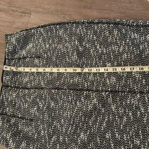 NWOT ANN Taylor Zara Monochrome Tweed Skirt